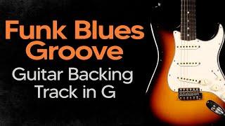 Funk Blues / Mellow Groove  Guitar Jam Track in G
