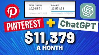 Pinterest Affiliate Marketing + ChatGPT = $11,379 a Month Even as a Beginner!