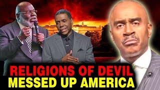 Pastor Gino Jennings - Religions of devil messed up America | Creflo Dollar, TD Jakes