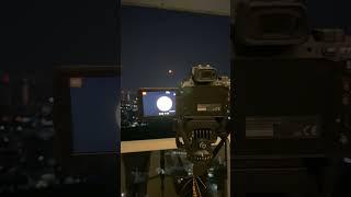 Sh 12: Lunar Eclipse, just now from my home | चंद्र ग्रहण | Moonrise | Chandra Grahan