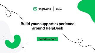 HelpDesk Product Demo