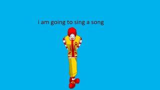 M.U.G.E.N - Ronald McDonald sings his new song!