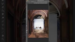 Creating Surreal, Collage Art in Photoshop | Workflow Inspiration #photoshop #shorts