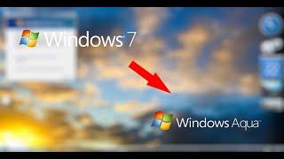 Transforming Windows 7 to Windows Aqua (Transformation pack finally released)