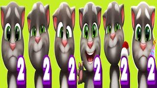 Baby Tom Rainbow Color | Red Vs Yellow Vs Green Vs Blue Vs Purple My Talking Tom 2