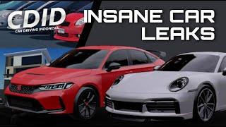 INSANE CAR LEAKS! - Car Driving Indonesia CDID Update Information - Car Leaks (ROBLOX) | EuCars