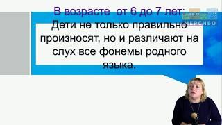 Открытый вебинар с Еленой Волковой: "Причины нарушения звукопроизношения у дошкольников"