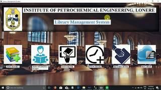 LIBRARY MANAGEMENT SYSTEM in VB.NET and SQL Server (Project link in description)
