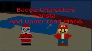 Undertale Judgement Simulator || Sansta and Undertoad Mario characters ||