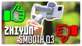 ZHIYUN SMOOTH Q3 - Things that are GREAT, and things that su*k