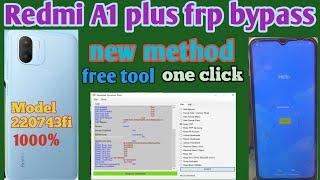 Redmi a1 plus frp bypass free tool//mediatek bypass tool