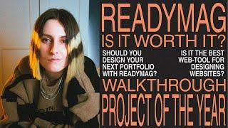 How to make a portfolio website with Readymag? ● Project of the Year walkthrough ● Readymag review