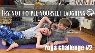 Kids yoga challenge #2