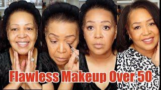 Flawless Makeup Over 50 | Avoid The Cake Face (Full Coverage)| Step by Step Tutorial | Mature Skin