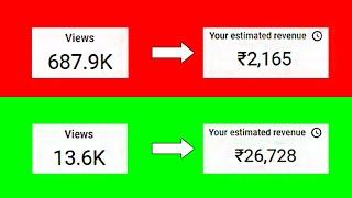 Earn MORE MONEY on Youtube with LESS VIEWS // Get Monetized & Increase Google Adsense Earning (2022)