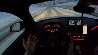 Snowy POV drive in my m2 (Go Pro Hero 11 4k)