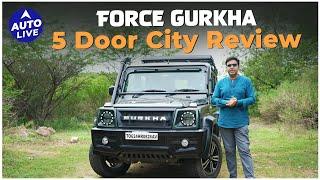 Force Gurkha 5 Door City Review: Thar rival gets more power! | Auto Live