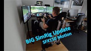 Riesen SimRig Upgrade mit SFX Motion und viel Zubehör selbst gebaut #update