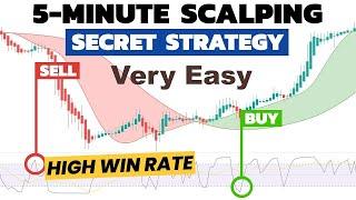 SECRET 5 Minute Scalping Strategy With The Highest Win Rate: Very Easy Scalping Trading Strategy