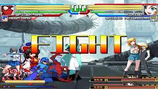 NICK54222 MUGEN: Team Spider-Man VS Team Kirino Kousaka (Dharrel Daita)