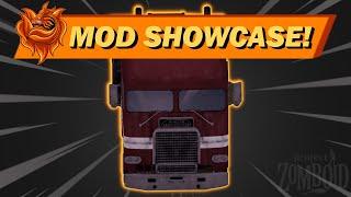 Freightliner COE Semi-Trucks! Project Zomboid Mod Showcase - Armor, Trailer and RV Interior