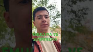 EMULSIYA VS SUSPENZIYA