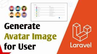 Laravel Generate Avatar Image for User