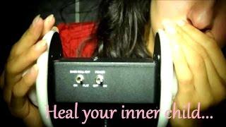  Healing your inner child reassuring roleplay  ear cupping, touching, binaural whispers ASMR 