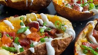 Air Fryer Potato Skins Recipe (Low Carb, Keto)