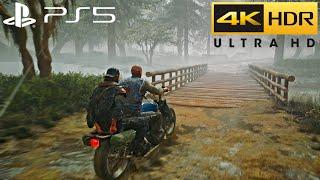 Days Gone PS5 HDR 4K 60FPS Gameplay 2160P