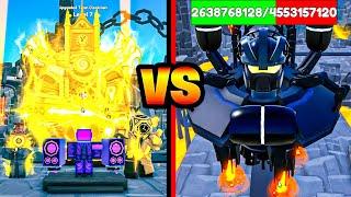 The Bests Vs The Mothership Toilet In Toilet Tower Defense #toilettowerdefense