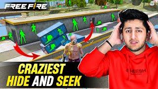 Craziest Hide And Seek In Water Dam  With As Army Funny Challenge 1 Vs 30 - Garena Free Fire