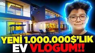 YENİ 1.000.000$'LIK VİLLAM!! EV VLOGU!!