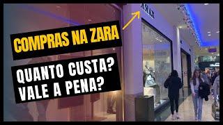 Loja ZARA com preço do BRASIL ?