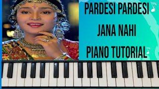 Pardesi Pardesi Jana Nahi | Piano Tutorial | @Easymusic-im3re
