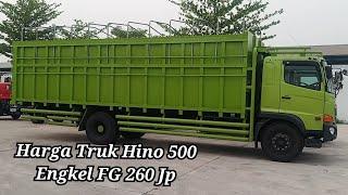 Harga Truk Hino 500 Engkel 2023 series FG 260 JP #truktronton #trukoleng #trukmania