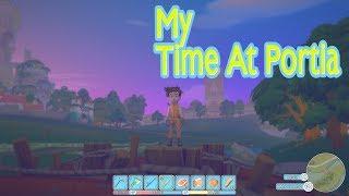 My Time At Portia Alpha Gameplay - Building The Bridge