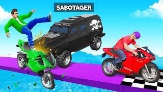 1v1 Race With Sabotager In GTA 5!