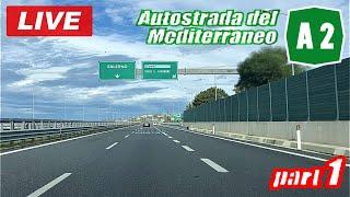 Autostrada A2 del Mediterraneo | LIVE