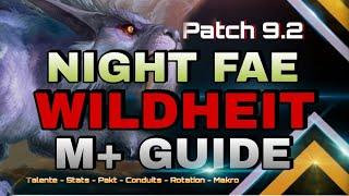 9.2 Night Fae Wildheit Druide M+Guide #shadowlands