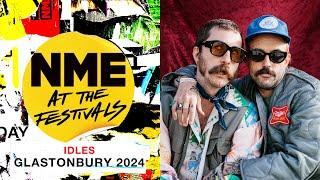 IDLES at Glastonbury 2024 on their Fontaines D.C. clash and stepping up to headline