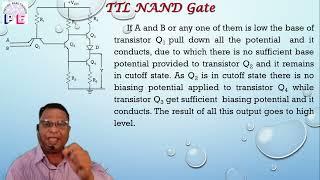 TTL NAND gate