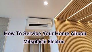 How to clean your Mitsubishi starmex aircon | wallmounted
