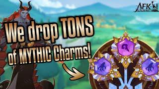 BIGGEST MYTHIC Charm Loot drop yet!!! Top tier Trial 16 loot! - #afkjourney