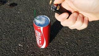 Wie man eine Rauchbombe aus Coca Cola baut!