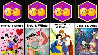 Comparison: Cartoon Characters Relationship| Cartoon characters Couples