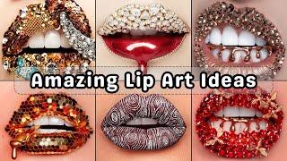 AMAZING LIP ART DESIGN IDEAS | PICTURESistic