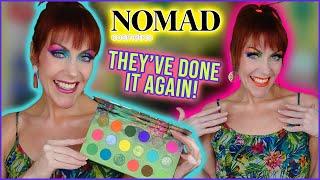 Nomad Cosmetics MONTEVERDE CLOUD FOREST Eyeshadow Palette Review | 2 LOOKS