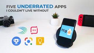 Five UNDERRATED Mobile Apps I Couldn't Live Without! | Tech Tech Goose