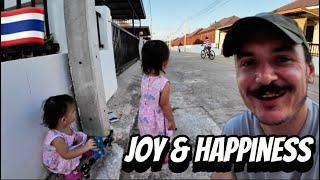 Nothing Warms the Heart Like Picking Up Your Kids | Aussie Dad's Journey in Rural Thailand